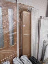 +VAT Pair of packaged Concord vertical radiators (sizes 2000 x 592mm, 1800 x 592mm)