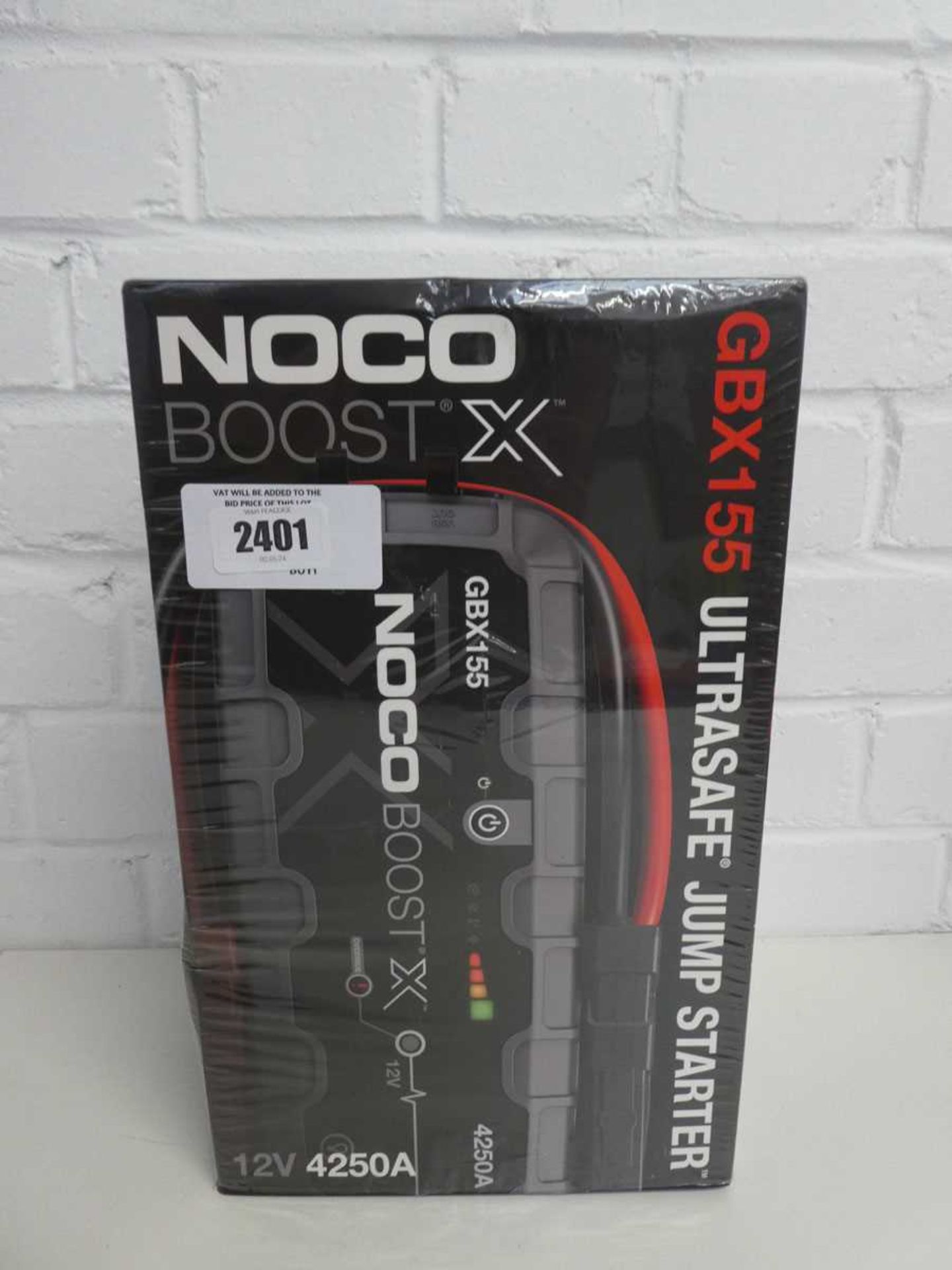 +VAT Boxed NOCO Boost X GBX 155 12V ultra safe jump starter