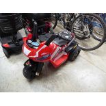 Battery operated 3 wheel motorbike