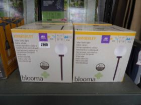 4 Blooma Kimberley solar stake lights