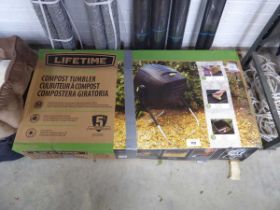 +VAT Boxed Lifetime compost tumbler