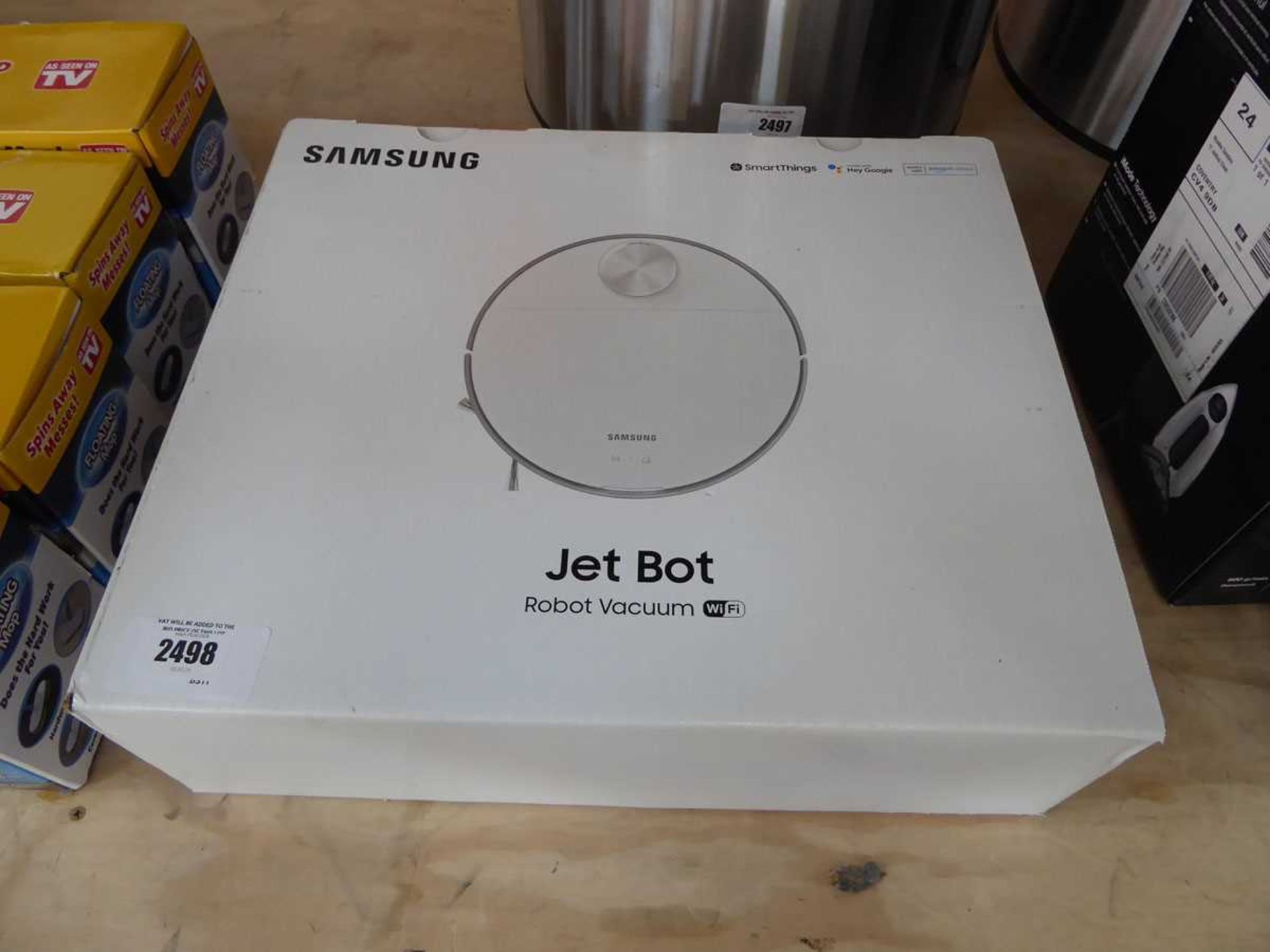 +VAT Samsung Jetbot robotic vacuum cleaner with charger and dock