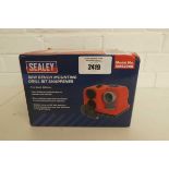 +VAT Boxed Sealey 80W bench mounted drill bit sharpener (SMS2008)