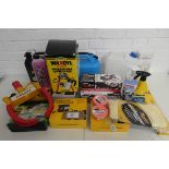 +VAT Quantity of car related items incl. 3 AA digital air compressors, Draper Redline single