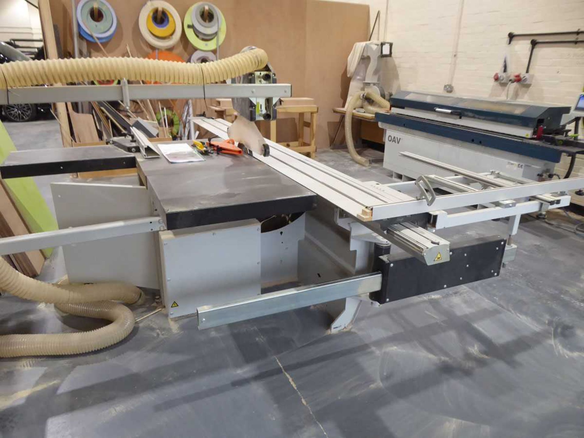 +VAT Robland FZ300 sliding table panel saw, serial no. 26KL22556, year 2020 - Image 6 of 7