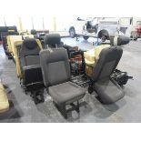 +VAT Large quantity of various van seats and seat components, together with other spares