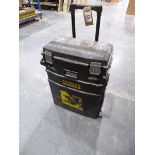 +VAT Stanley Fatmax mobile tool trolley with assorted tools