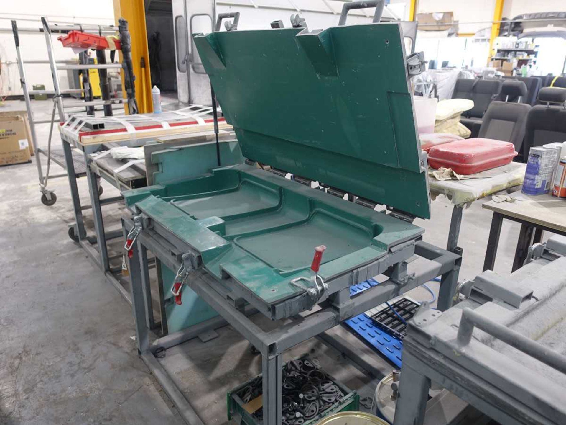 +VAT Specialist fibreglass moulding bench