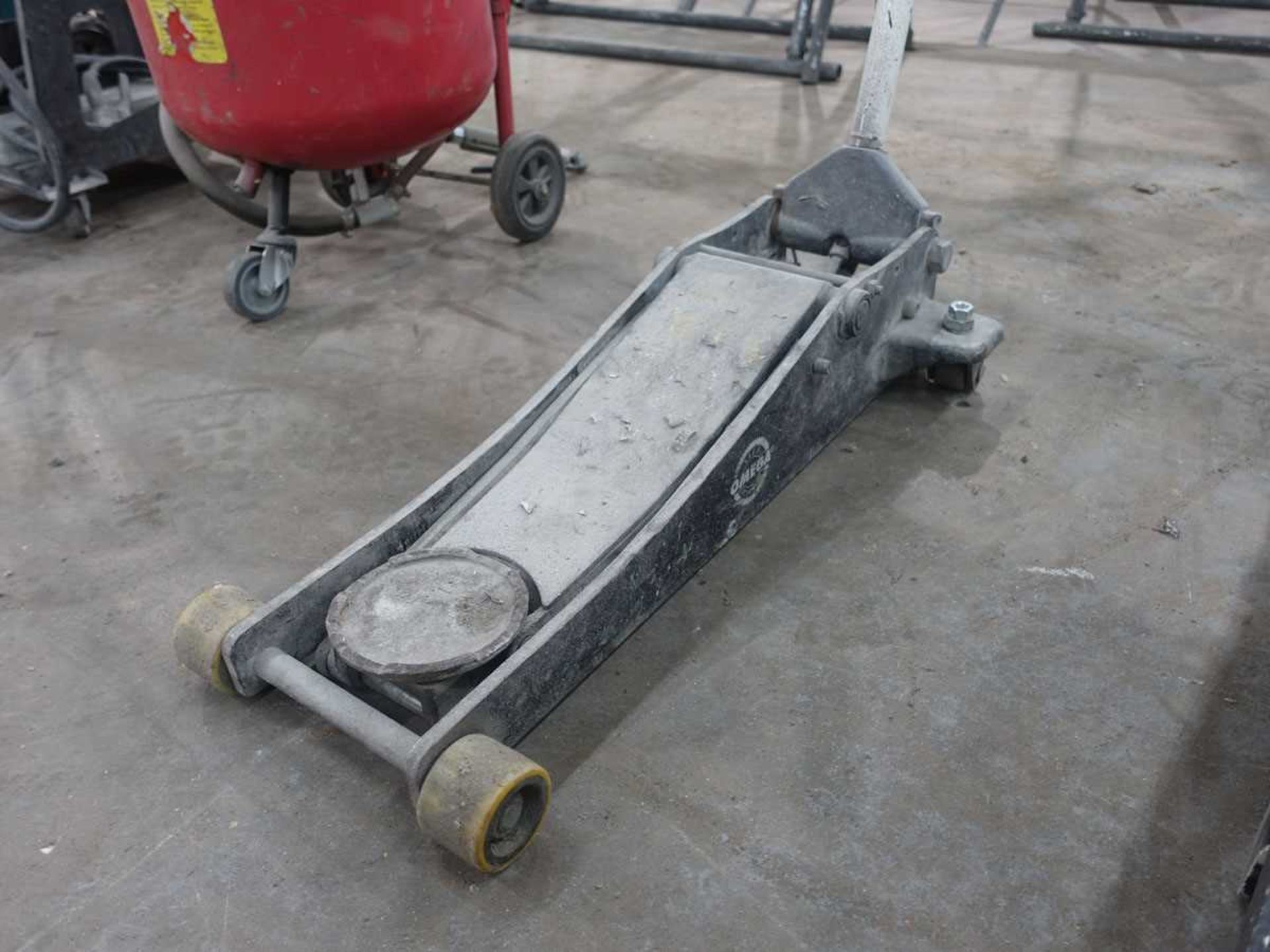 +VAT Omega trolley jack and three axle stands - Image 2 of 3