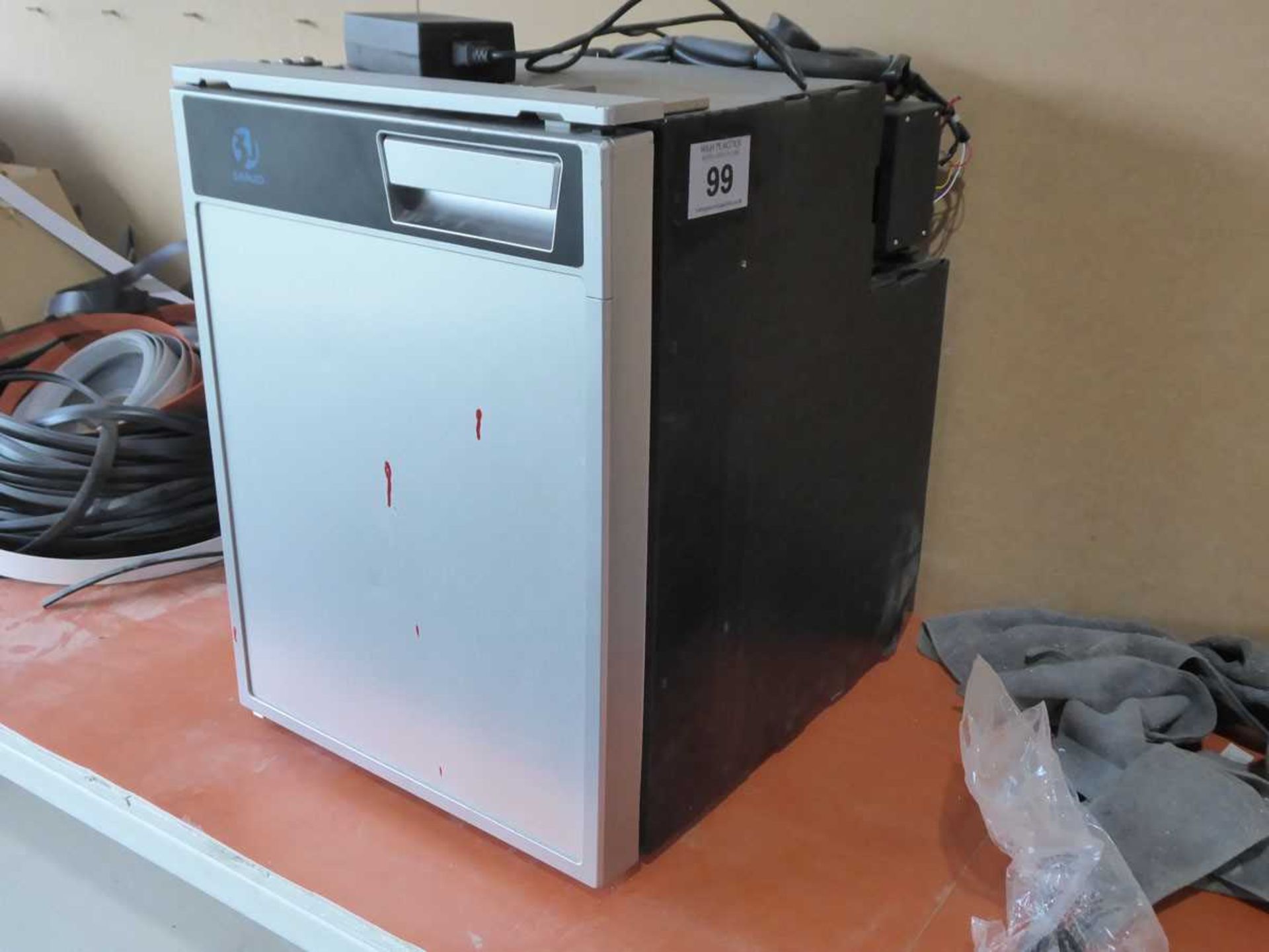 +VAT 2 microwave ovens, Sanjo campervan refrigerator and some rubber trim