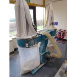 +VAT Itech DC 002 twin bag dust extractor (single phase electric)