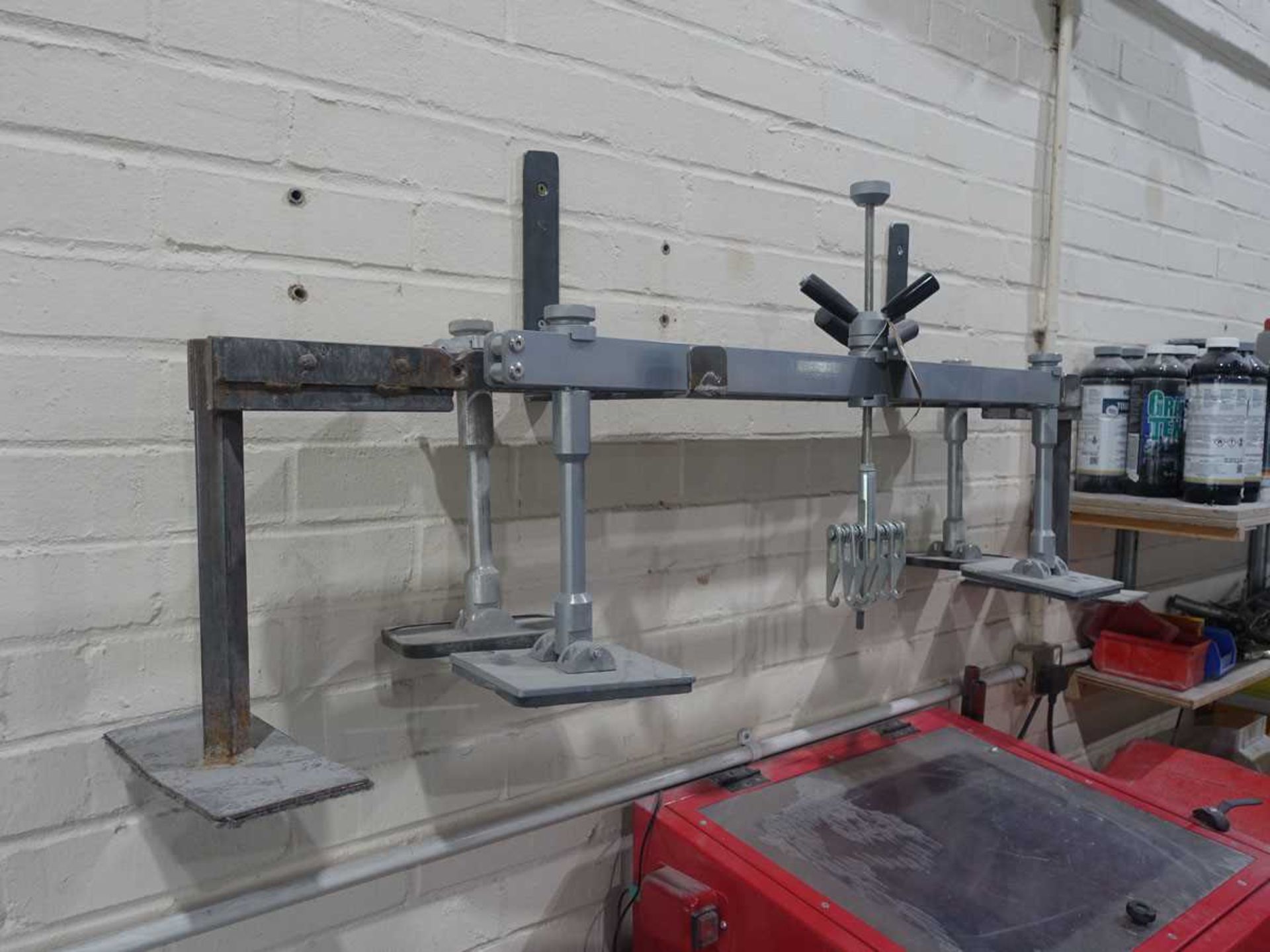 +VAT Wall bracket containing specialist pulling equipment - Image 2 of 2