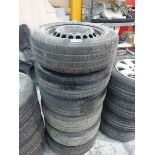 +VAT Six wheels and tyres 205/65R 16C
