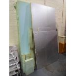 +VAT Various panels of insulation board and reel of plastic material