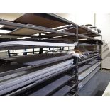 +VAT 3 large welded steel racks (approx. dimensions: 2 - 4m x 2m x 2.5m high, 1 - 3m x 1m x 2m