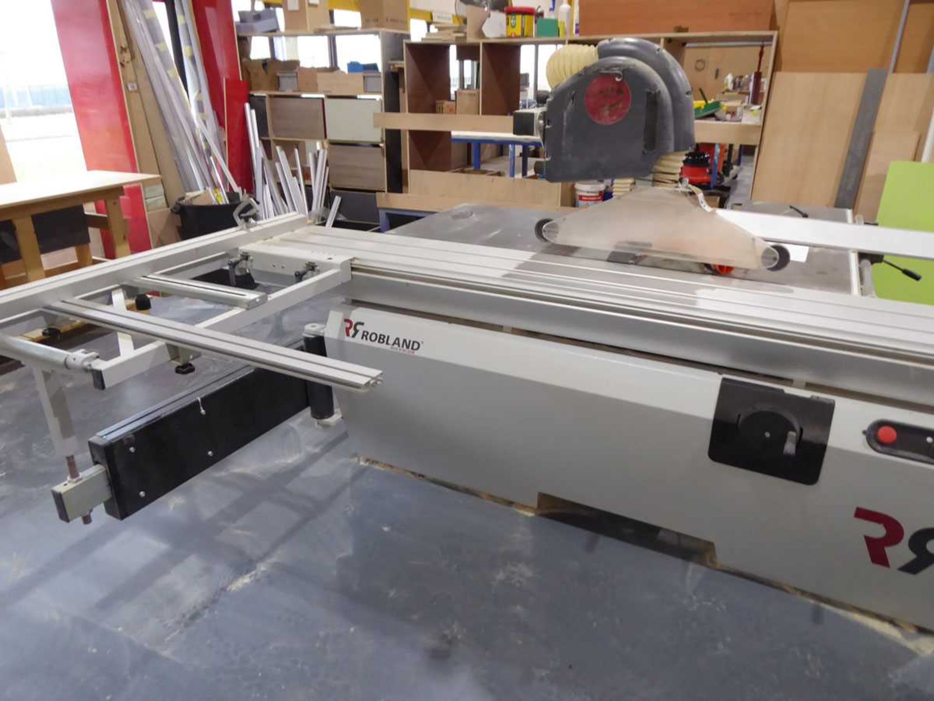 +VAT Robland FZ300 sliding table panel saw, serial no. 26KL22556, year 2020 - Image 5 of 7