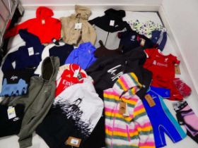Large selection of various children's sportswear