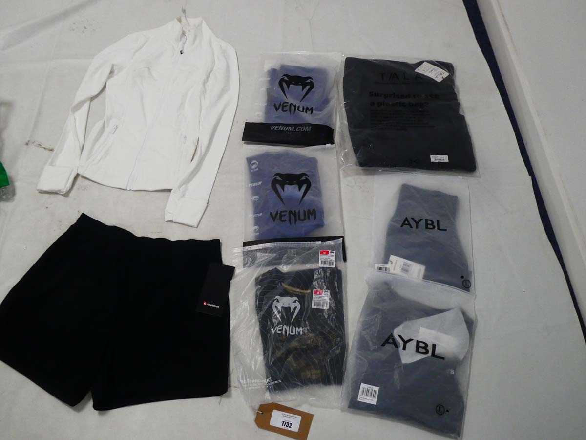 +VAT Selection of sportswear to include Venum, Aybl, TA/LA and Sweaty Betty