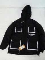 +VAT Gabos London puffer jacket in black size medium