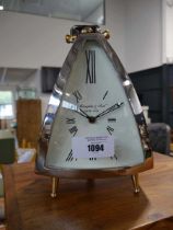 +VAT McLaughlin & Scott triangular mantle clock