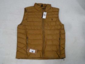 +VAT Polo Ralph Lauren Performance classics khaki terra vest size large
