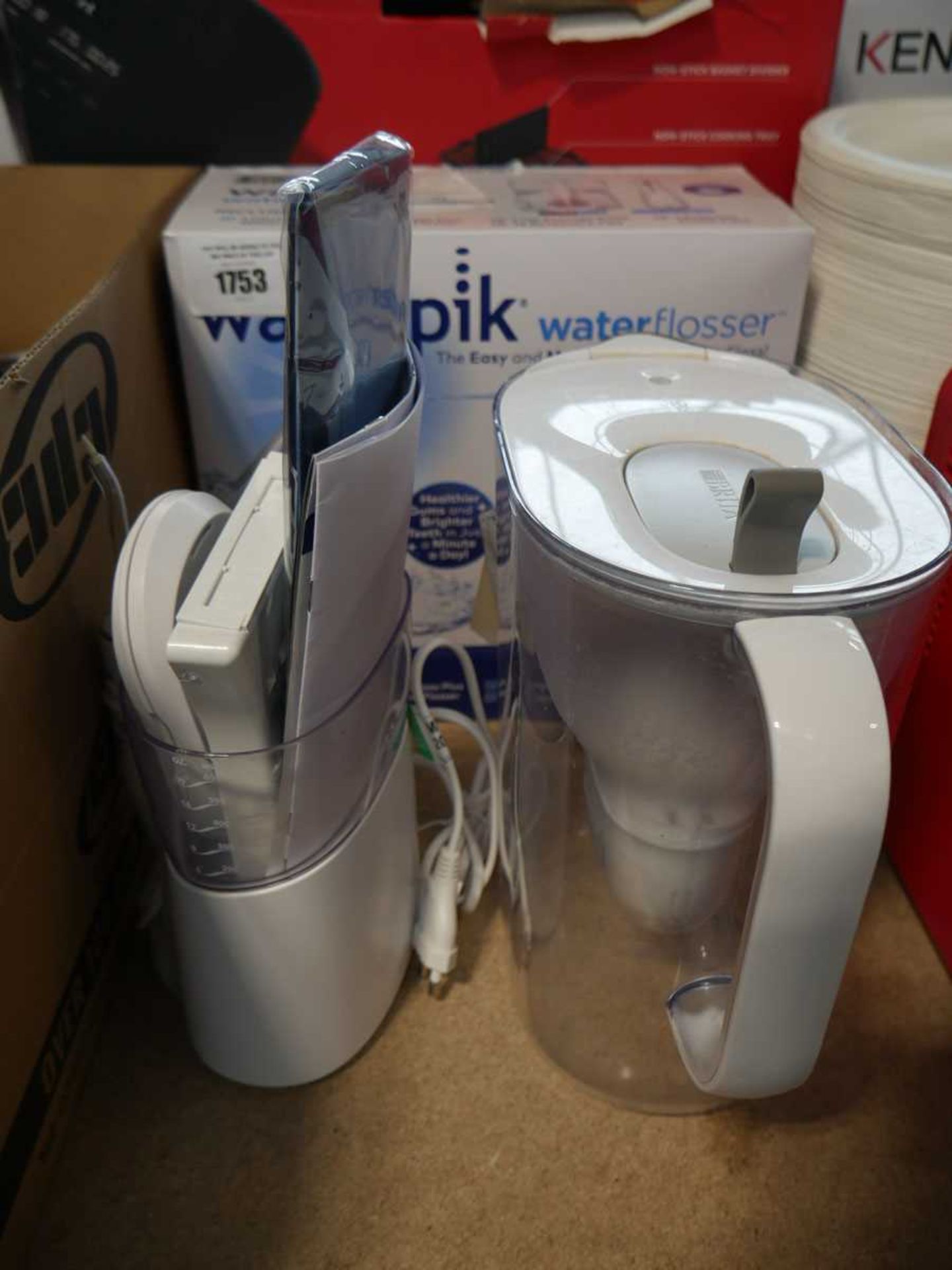 +VAT 1 boxed and 1 unboxed WaterPik water flossers