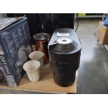 +VAT Unboxed Hotel Chocolat chocolate maker with 2 mugs plus unboxed Nespresso coffee machine