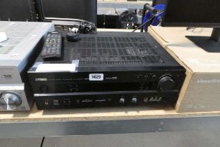 Yamaha Natural Sound AV receiver (RX-V630RDS) with remote