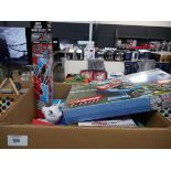 +VAT Box containing various toys to include Mario Kart, Power Unicorn, Marvel Mania Renegade etc.