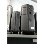 +VAT American Tourister 2 piece suitcase set in black