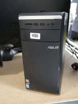 Asus desktop computer with Intel core i5 CPU, Radeon graphics