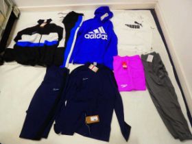 +VAT Selection of sportswear to include Nike, Adidas, Puma , etc