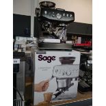 +VAT Boxed Sage the Barista Express Impress coffee machine