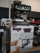 +VAT Boxed Sage the Barista Express Impress coffee machine