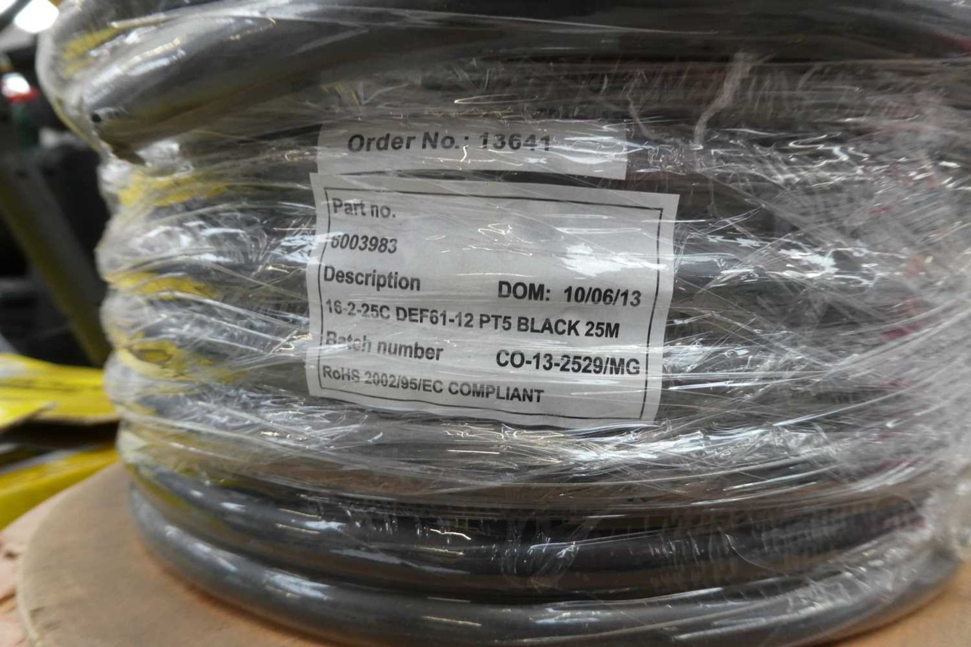 +VAT 3 reels of mixed size cabling - Image 3 of 4