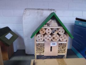 2 decorative insect houses