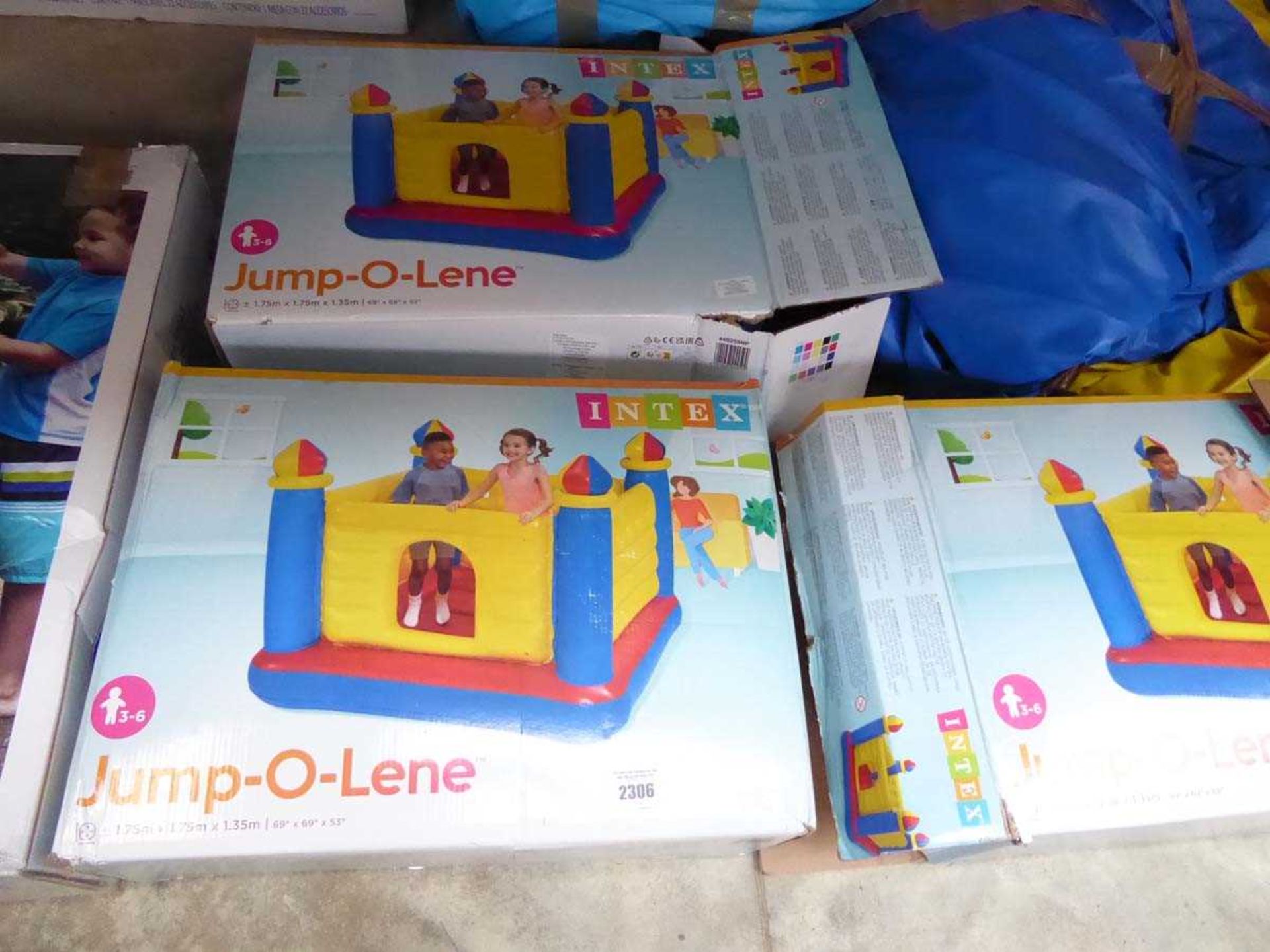 Quantity of various childrens outdoor inflatables and water activity tables - Image 2 of 3