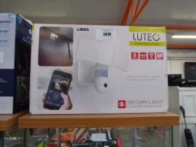 +VAT Boxed Libra Lutec smart camera security light