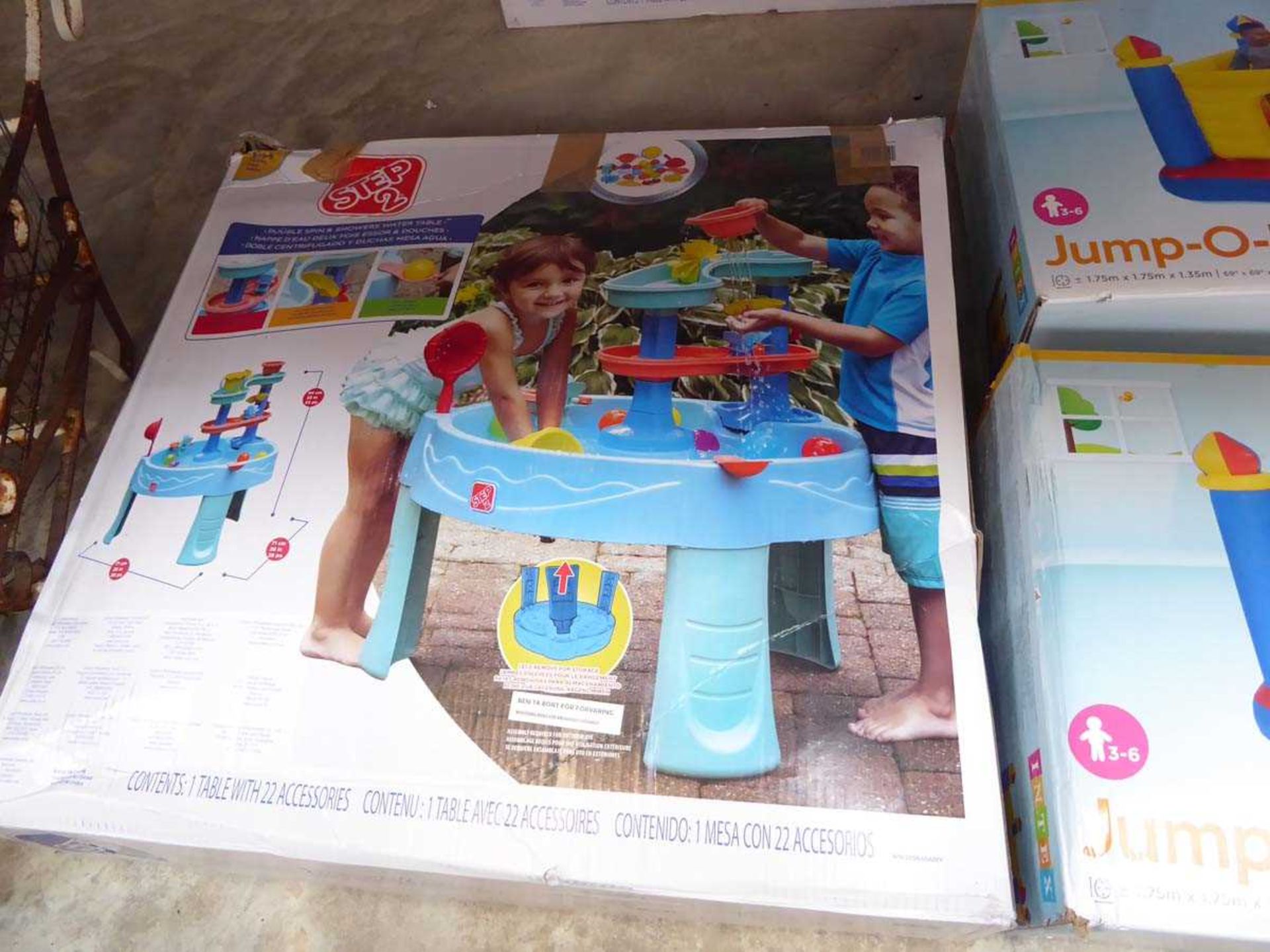 Quantity of various childrens outdoor inflatables and water activity tables - Image 3 of 3