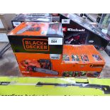 +VAT Boxed Black + Decker 40cm petrol chainsaw