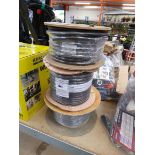 +VAT 3 reels of mixed size cabling