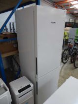 Miele fridge freezer in white