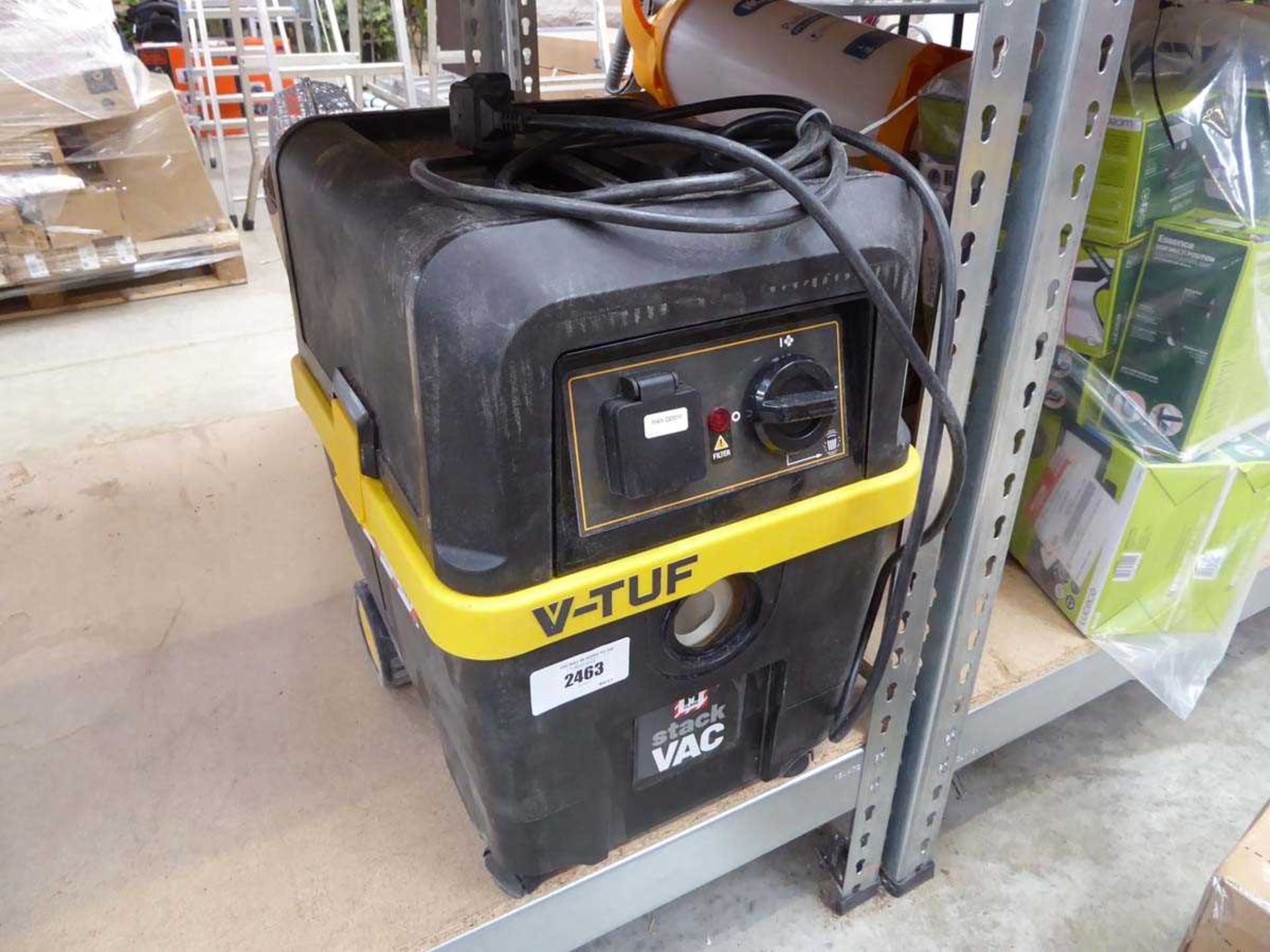 +VAT V-TUF 240V stack vac (no hose or pole, unit only)