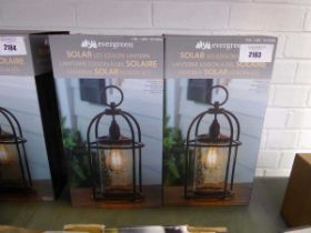 +VAT 2 boxed Ever Green solar LED lanterns