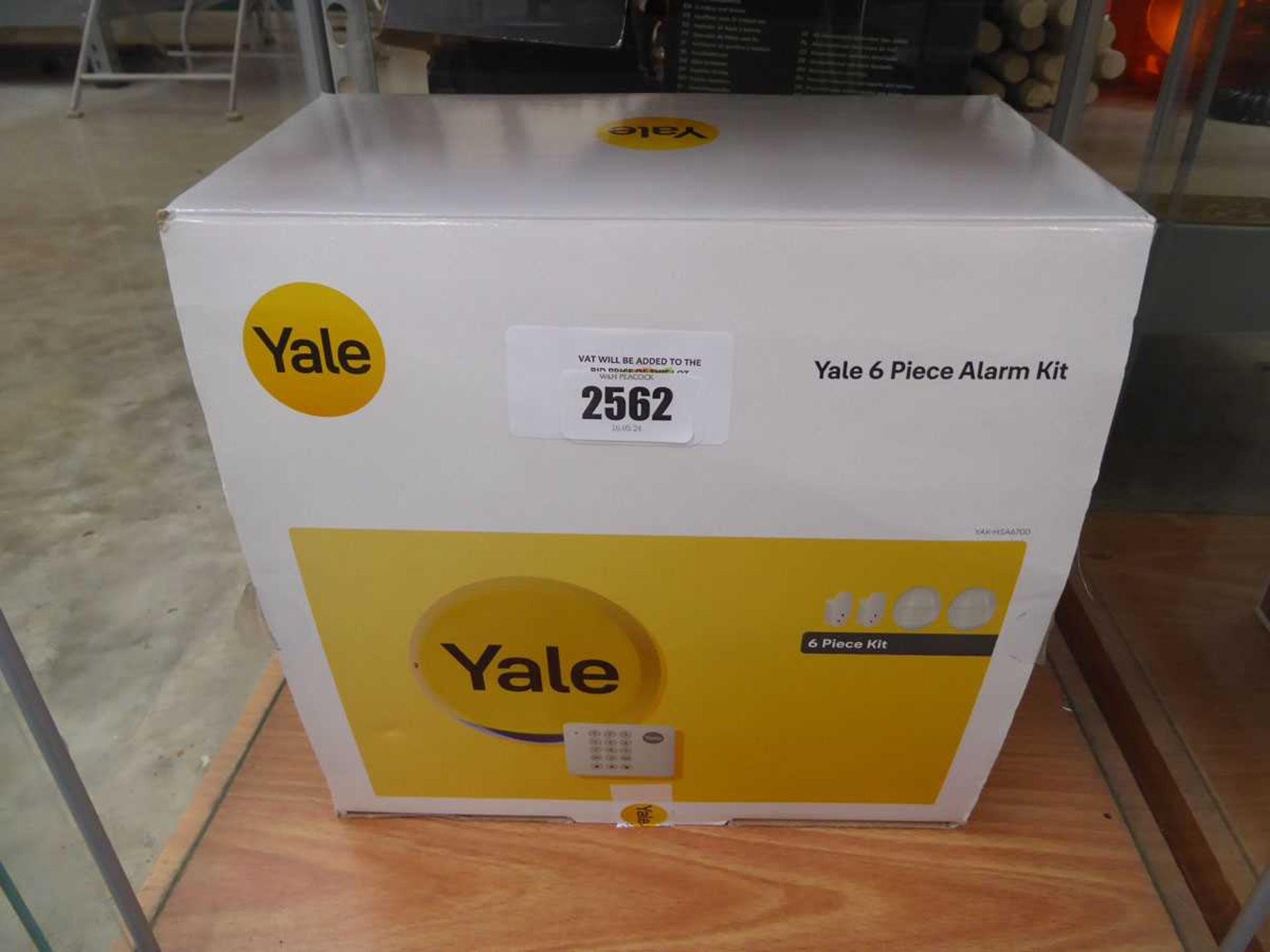 +VAT Boxed Yale 6 piece alarm kit