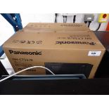 +VAT Boxed Panasonic convection/ grill/ microwave oven in black (NN-CT56JB)
