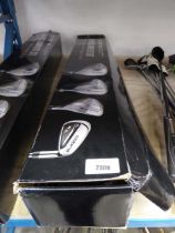 +VAT Box containing Cobra XL golf clubs