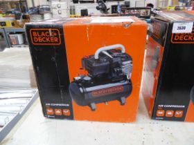 +VAT Boxed Black + Decker 12L air compressor