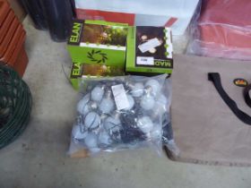 +VAT Quantity of various outdoor garden solar lights