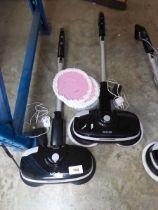 +VAT 2 cordless AirCraft hard floor cleaners (both with batteries, chargers and associated pads)